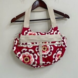 Lesportsac Hobo Style Floral Pattern bag